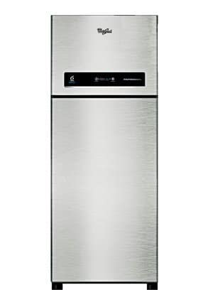 Whirlpool 340 L 2 Star Frost-Free Double Door Refrigerator, Alpha Steel model