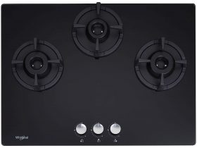 Whirlpool Hob 3 Burner Auto Ignition Gas Stove (Elite Hybrid 703 MT Brass Gas Hob) SAMPLE